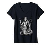 Femme Botis Unleashed, Champion du Clair-obscur T-Shirt avec Col en V