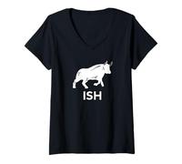 Femme Bourse Bull Trader Options Forex Crypto Invest haussier T-Shirt avec Col en V
