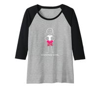 Femme Boxer Amusant pour Femme Manche Raglan