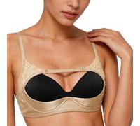 Femme Brassière Soutien Gorge Cage Creuse Sans Coupelles Ouvert | Soutien Gorge Maintien Armatures,Armature,Satin Brillant Et Lisse,Nuit De Mariage,Chambre,Cérémonie,Boîte,Soirée Spéciale