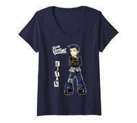 Femme Bratz Eitan Poupée Pretty 'N' Punk T-Shirt avec Col en V