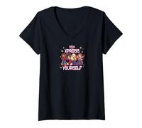 Femme Bratz - Exprimez-Vous T-Shirt avec Col en V