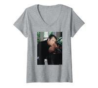 Femme Brian Wilson The Beach Boys Pet Sounds Michael Grecco T-Shirt avec Col en V