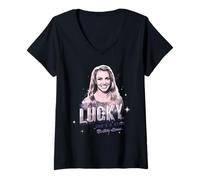 Femme Britney Spears - Frapper, frapper, frapper T-Shirt avec Col en V