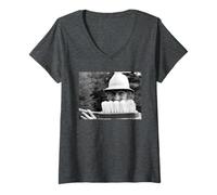 Femme Bruce Forsyth Joue Bien tes Cartes avec Strictly Come Dancing T-Shirt avec Col en V