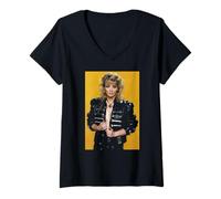 Femme Bucks Fizz Cheryl Baker Vous Fait Une idée 1992 T-Shirt avec Col en V