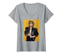 Femme Bucks Fizz Vous Fait Une idée Cheryl Baker 1992 T-Shirt avec Col en V