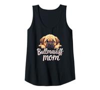 Femme Bullmastiff Mom Dog Bullmastiff Mama Mama Cute Puppy Débardeur