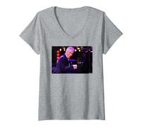 Femme Burt Bacharach Parle de la légende de l'écriture de chansons Andy Willsher T-Shirt avec Col en V