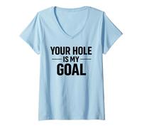 Femme But, Hole, Fun, Tu m'appartiens T-Shirt avec Col en V