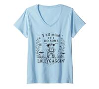 Femme ÇA Vous DÉRANGE SI Je Fais Quelques SUCES T-Shirt avec Col en V