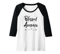 Femme Cadeau amma béni Manche Raglan