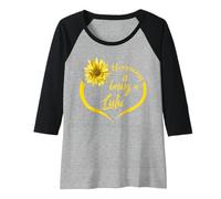 Femme Cadeau Lulu : le bonheur est d'être un Lulu Manche Raglan