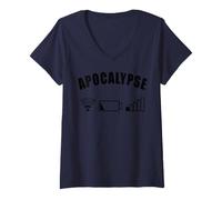 Femme Cadeau PROGRAMMATEUR IT Nerd Ordinateur Gamer GARÇONS Hommes T-Shirt avec Col en V