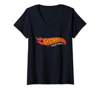 Femme Cadeaux de Noël chrétiens versets bibliques Écritures Dieu guérit T-Shirt avec Col en V