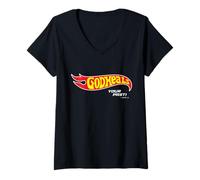 Femme Cadeaux de Noël chrétiens versets bibliques Écritures Dieu guérit T-Shirt avec Col en V