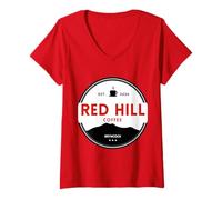 Femme Café Red Hill | Gun Show T-Shirt avec Col en V