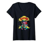 Femme Call of Duty Monkey Bomb Sketch Video Game T-Shirt avec Col en V