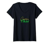 Femme Cameroun Tikar - Initiation ADN Results T-Shirt avec Col en V