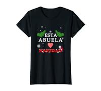 Femme Camisa de Navidad Para Abuela Grandma Noël en espagnol T-Shirt