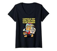 Femme Capsule Toy Collector Club, Membre de la série 01 Pop T-Shirt avec Col en V