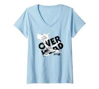 Femme Captain Tsubasa Tsubasa Ozora (AU-Dessus DE LA TÊTE) T-Shirt avec Col en V