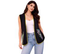 Femme cardigan Akep J'y crois pas. BLACK XL