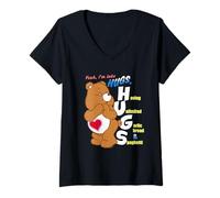 Femme Care Bears I'm Into Hugs T-Shirt avec Col en V