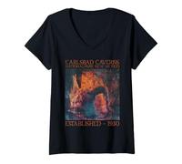 Femme Carlsbad Caverns National Park | New Mexico T-Shirt avec Col en V