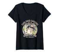 Femme Carlsbad Caverns National Park | New Mexico T-Shirt avec Col en V
