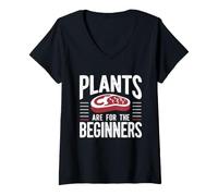 Femme Carnivore Diet Nutrition à Base de Viande sans Glucides Primal Eating T-Shirt avec Col en V