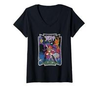 Femme Castle Rat Phoenix T-Shirt avec Col en V