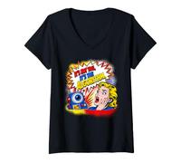 Femme Ce n'est Pas toi, C'est l'algorithme Pop Art T-Shirt avec Col en V