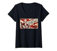 Femme Ce n'était Pas Vraiment Une Preuve, basé sur Votre Humour et Votre Sarcastique T-Shirt avec Col en V