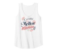 Femme Certifie La Meilleure Maman Message Amour Débardeur