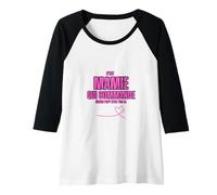 Femme C'est Mamie Qui Commande Quand Papy n'est Pas la Manche Raglan