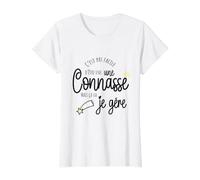 Femme C'est pas facile d'être une connasse! cadeau copine drôle T-Shirt