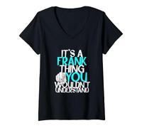 Femme C'est Une Chose franche Que Vous ne comprendriez Pas Les Hommes T-Shirt avec Col en V