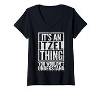 Femme C'est une histoire d'Itzel que vous ne comprendriez pas : le nom d'Itzel T-Shirt avec Col en V