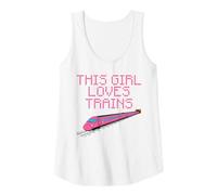 Femme Cette fille aime les trains, les trains à grande vitesse Débardeur