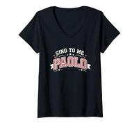 Femme Chante-Moi Paolo T-Shirt avec Col en V