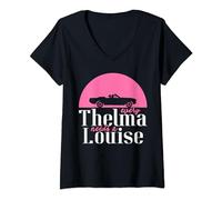 Femme Chaque Thelma a besoin d'une Louise - BestFriends T-Shirt avec Col en V