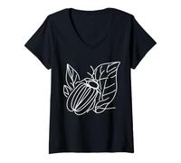 Femme Charançon Linéaire Entomologiste T-Shirt avec Col en V