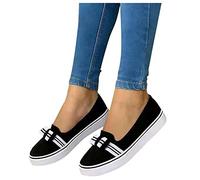 Femme Chaussure Bateau Loafers Plates Penny Chaussures de Conduite Chaussures Décontractées de Ville Flats RéTro Sandales pour femme