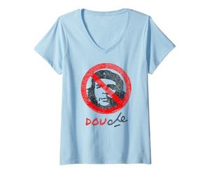 Femme Che Guevara Anti-Marxist Communisme SOCIALISME sans Cuba T-Shirt avec Col en V