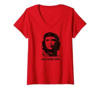 Femme Che Guevara Revolutionary Freedom T-Shirt avec Col en V