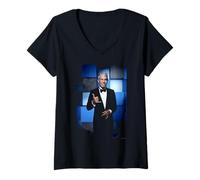 Femme Chef Anthony Bourdain aux Emmys par Michael Grecco T-Shirt avec Col en V