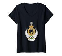Femme Chemise de Khorshid, Pahlavi, Boland Aseman T-Shirt avec Col en V