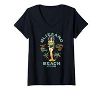 Femme Chemise de Marin Vintage Style Jerry Style Tatouage Art T-Shirt avec Col en V