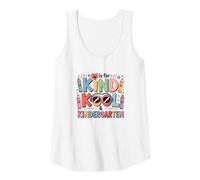 Femme Chemise de Maternelle - K is for Kind Kool & Kindergarten Kids Débardeur
